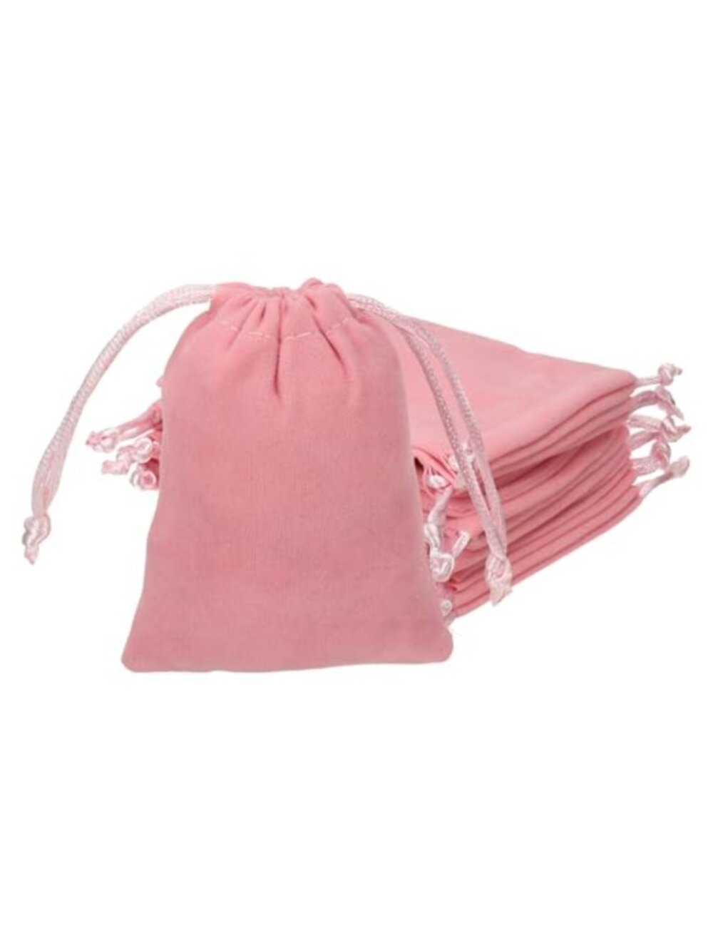 Velvet Jewelry Bags with Drawstrings 4x5 Inch Gift Pouch 10 Pack